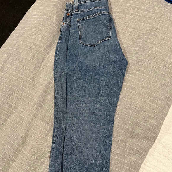 Madewell The High-Rise Slim Boy Jean - Size 27 - Picture 1 of 5